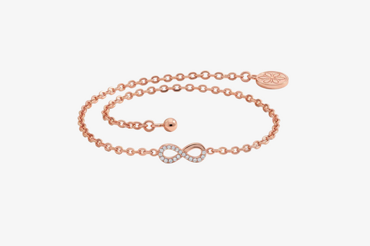Elegant Rose Gold Chain Bracelet