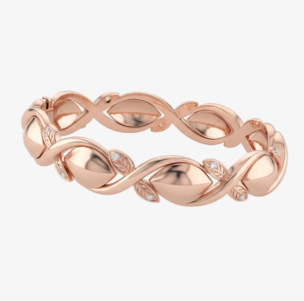 Elegant Rose Gold Chain Bracelet